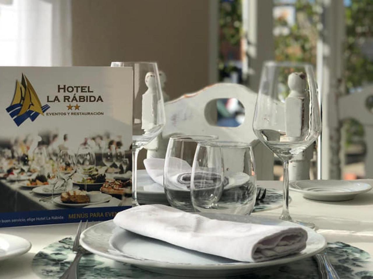 Hotel Restaurante La Rabida Палос-де-ла-Фронтера Экстерьер фото